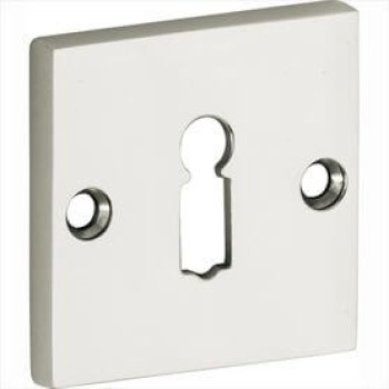 Sleutelrozet Bauhaus-Style glans nikkel
