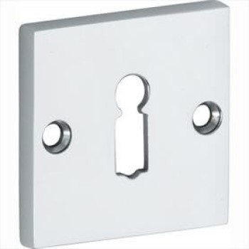 Sleutelrozet Bauhaus-Style glans chroom