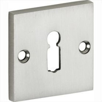 Sleutelrozet Bauhaus-Style mat nikkel ongelakt