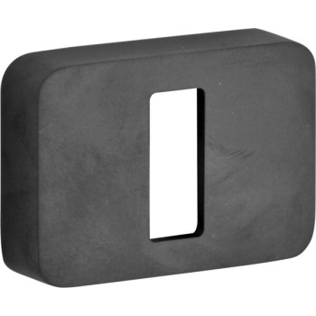 Sleutelrozet Minimal/Maximal mat zwart titaan M&T