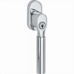 Draaikiep Bauhaus afsluitbaar glans chroom