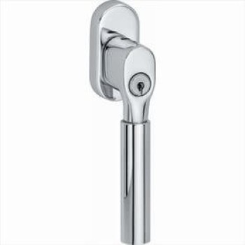Draaikiep Bauhaus afsluitbaar glans chroom