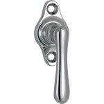 Draaikiep Linea klein glans nikkel