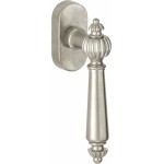 Draaikiep Nouveau antiek nikkel