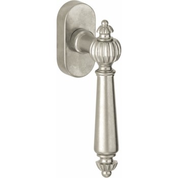 Draaikiep Nouveau antiek nikkel