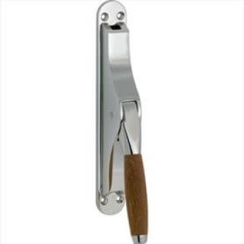Pompespagnolet Ton glans nikkel teak