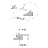 Combi uitzetter 175mm ijzer