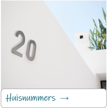 Huisnummers en huiscijfers Huisnummers en huiscijfers
