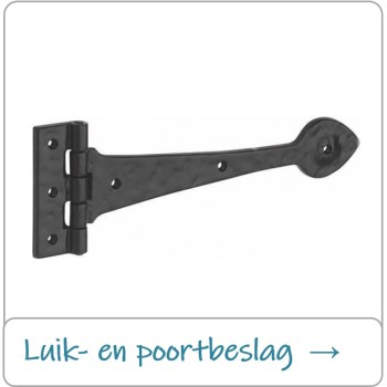 Luik- en poortbeslag Luik- en poortbeslag