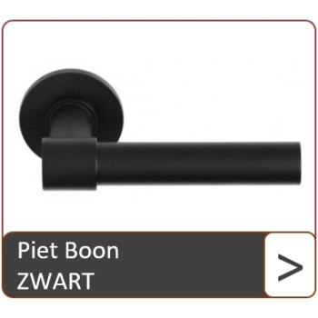 Piet Boon zwart deurbeslag Piet Boon zwart deurbeslag